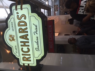 Richards Fried Chicken Sign at Krog Street